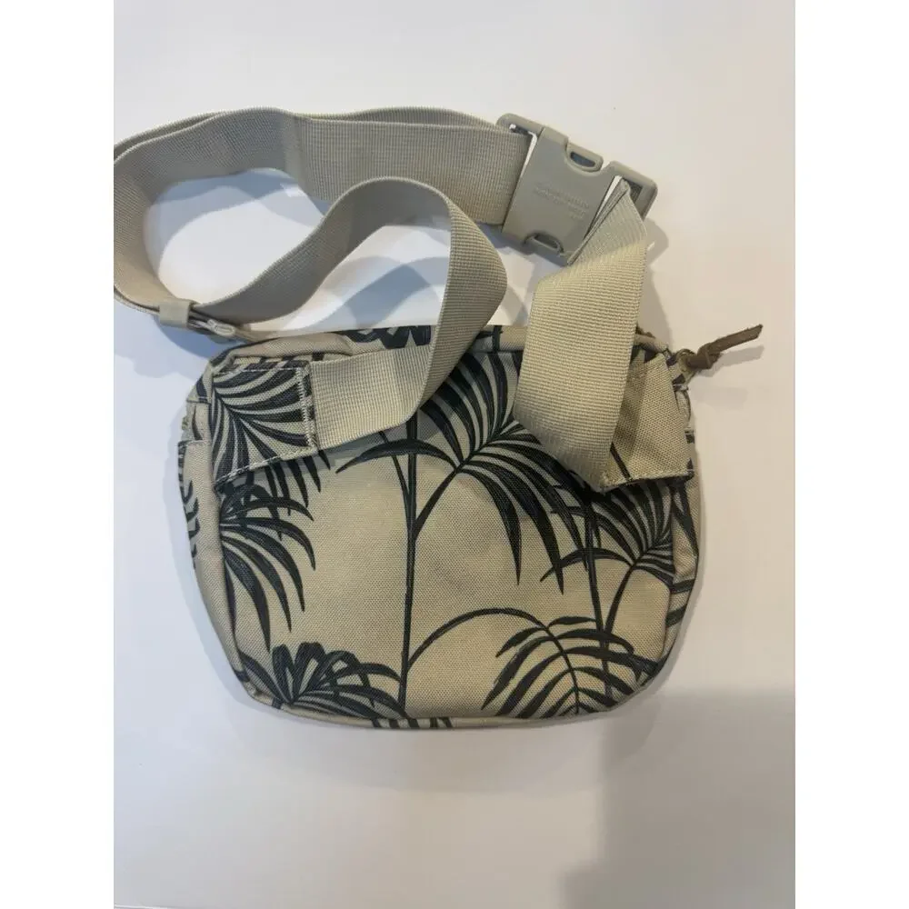 Herschel Supply Co Waist Fanny Pack Palm Print Beige Adjustable